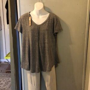 Gray Women's Top